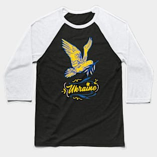 Peace for Ukraine Baseball T-Shirt